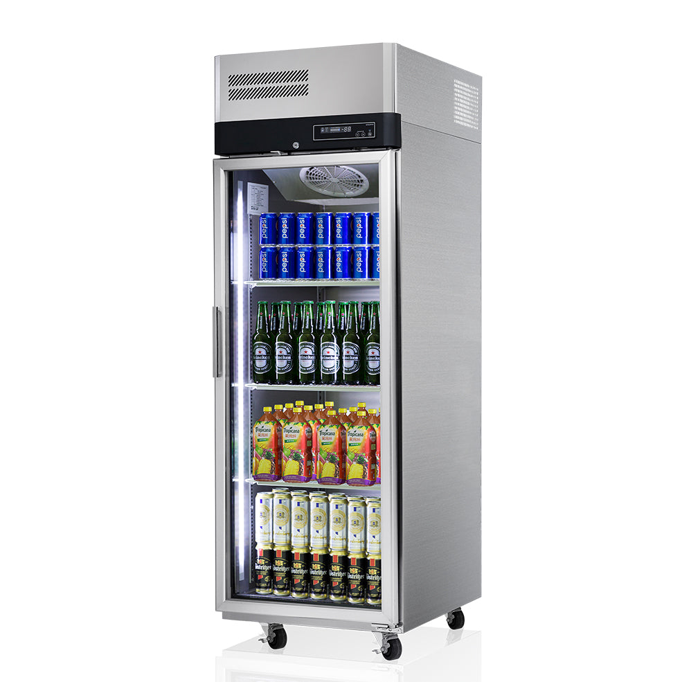 Upright Fridge Glass Door KR25-1G-N(HC)