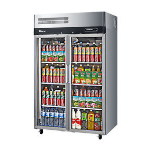Upright Freezer Glass Door KF45-2G-N(HC)