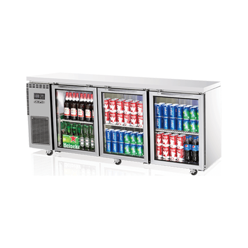 UNDERCOUNTER GLASS DOOR SGR18-3 REFRIGERATOR