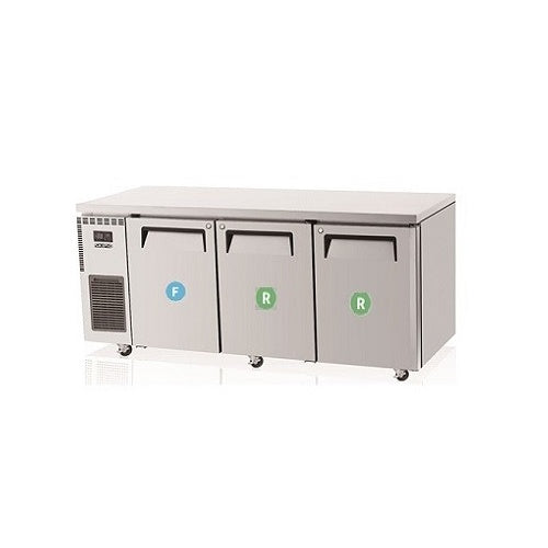 UNDERCOUNTER - DUAL TEMP SURF18-3 REFRIGERATOR / FREEZER