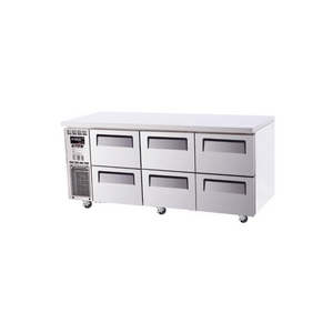 Undercounter Drawer Fridge KUR18-2D-6-N(HC)