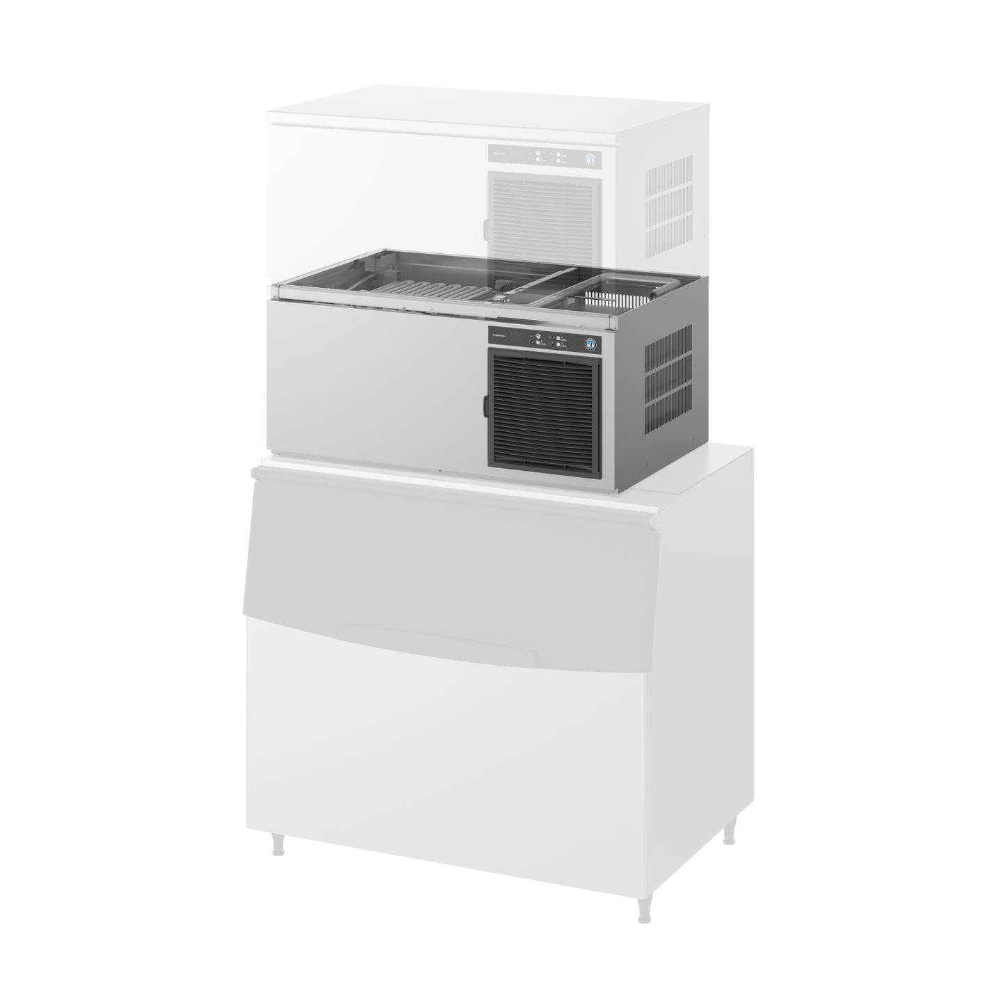 205KG CUBE ICE MAKER STACKABLE