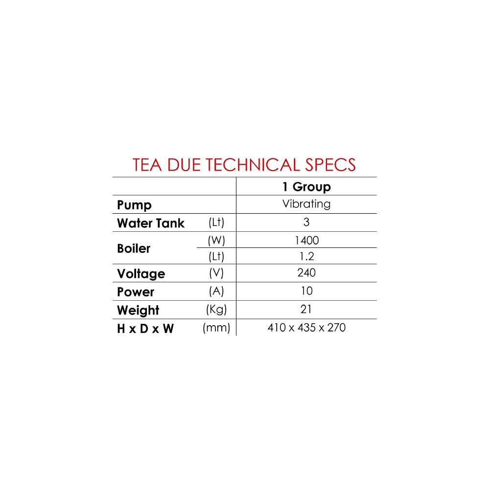 Tea Due