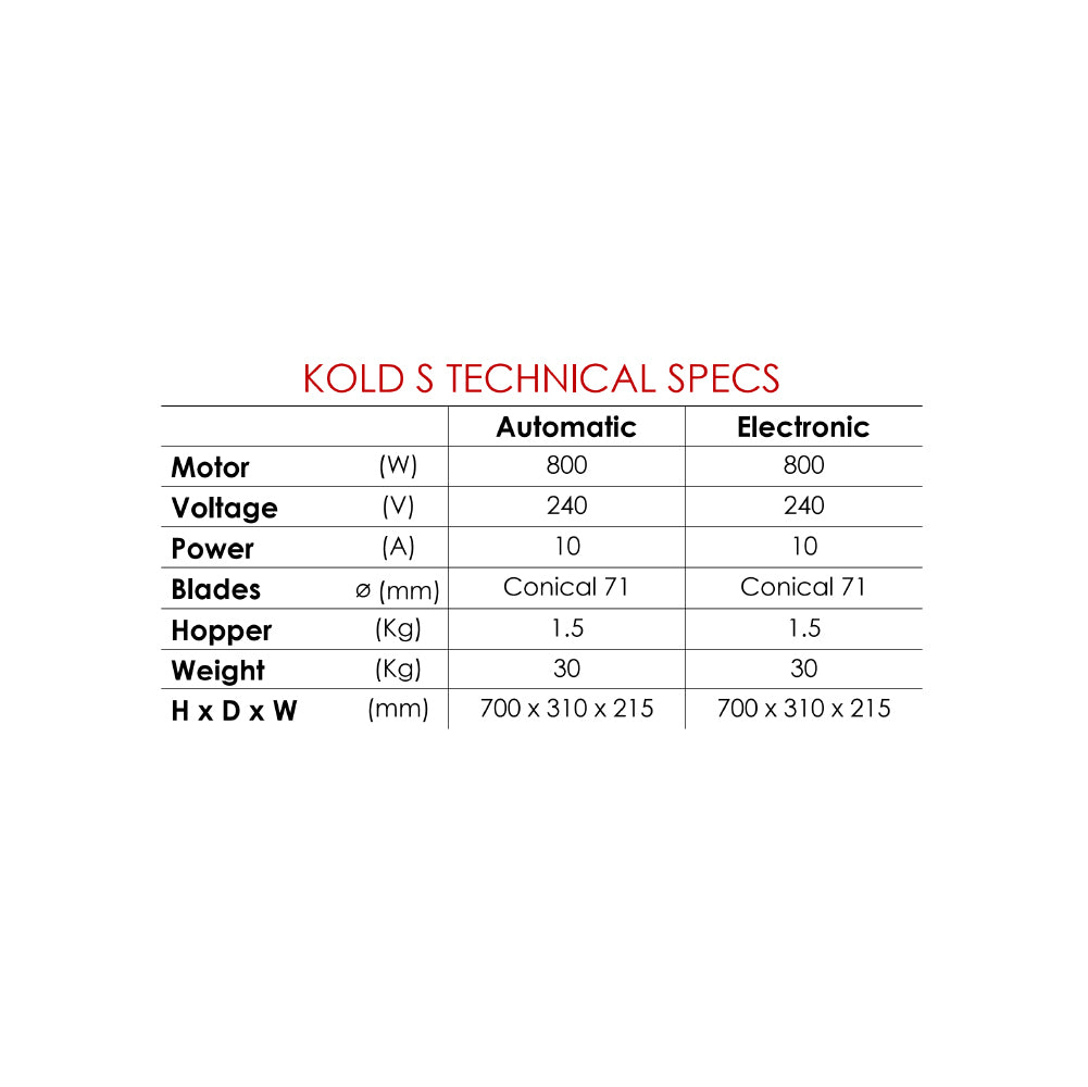 Kold S Automatic