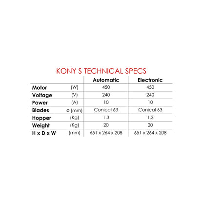 Kony SG Electronic