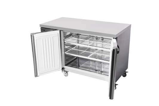 231L 2 Door Underbench Pillarless Fridge