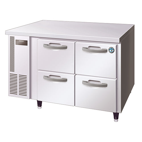 270L 4 Drawer 150mm Deep Gastronorm Underbench Refrigerator on castors