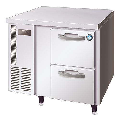 160L 2 Drawer 150mm Deep Gastronorm Underbench Freezer on castors