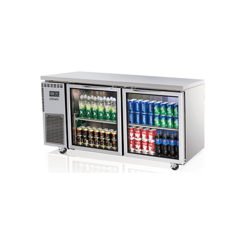 UNDERCOUNTER GLASS DOOR SGR15-2 REFRIGERATOR