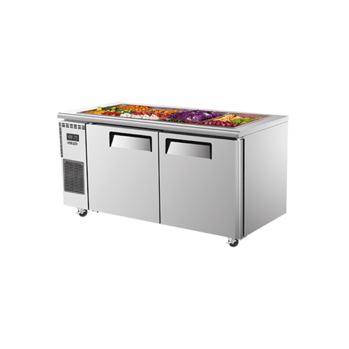 SALAD SIDE PREP TABLE BUFFET SSR15-2 REFRIGERATOR