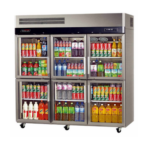 Upright Fridge Glass Door KR65-6G-N(HC)
